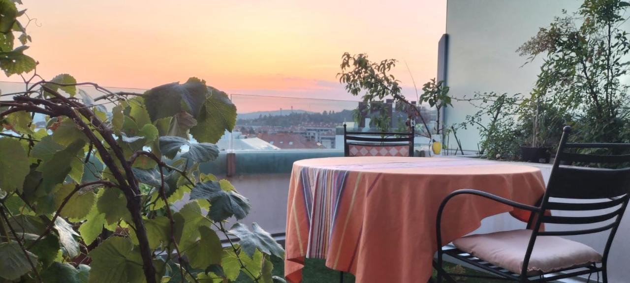 سانتياغو دي كومبوستيلا Preciosa Habitacion Suite En Atico Con Terraza المظهر الخارجي الصورة